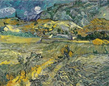 Vincent Van Gogh Landscape at Saint-Remy china oil painting image